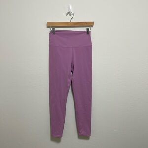 Varley Purple Workout Leggings Size Medium